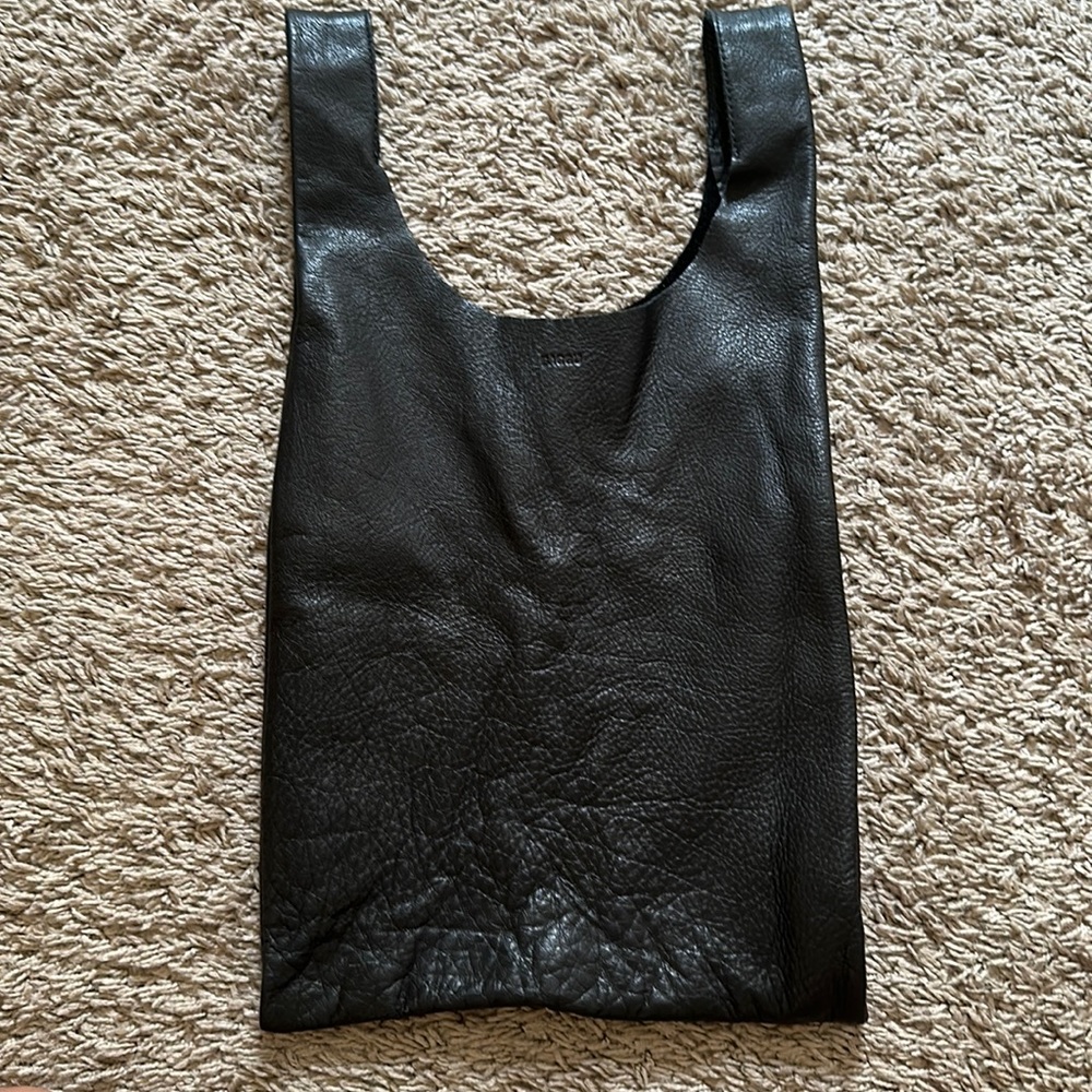 Baggu Leather Shopper tote